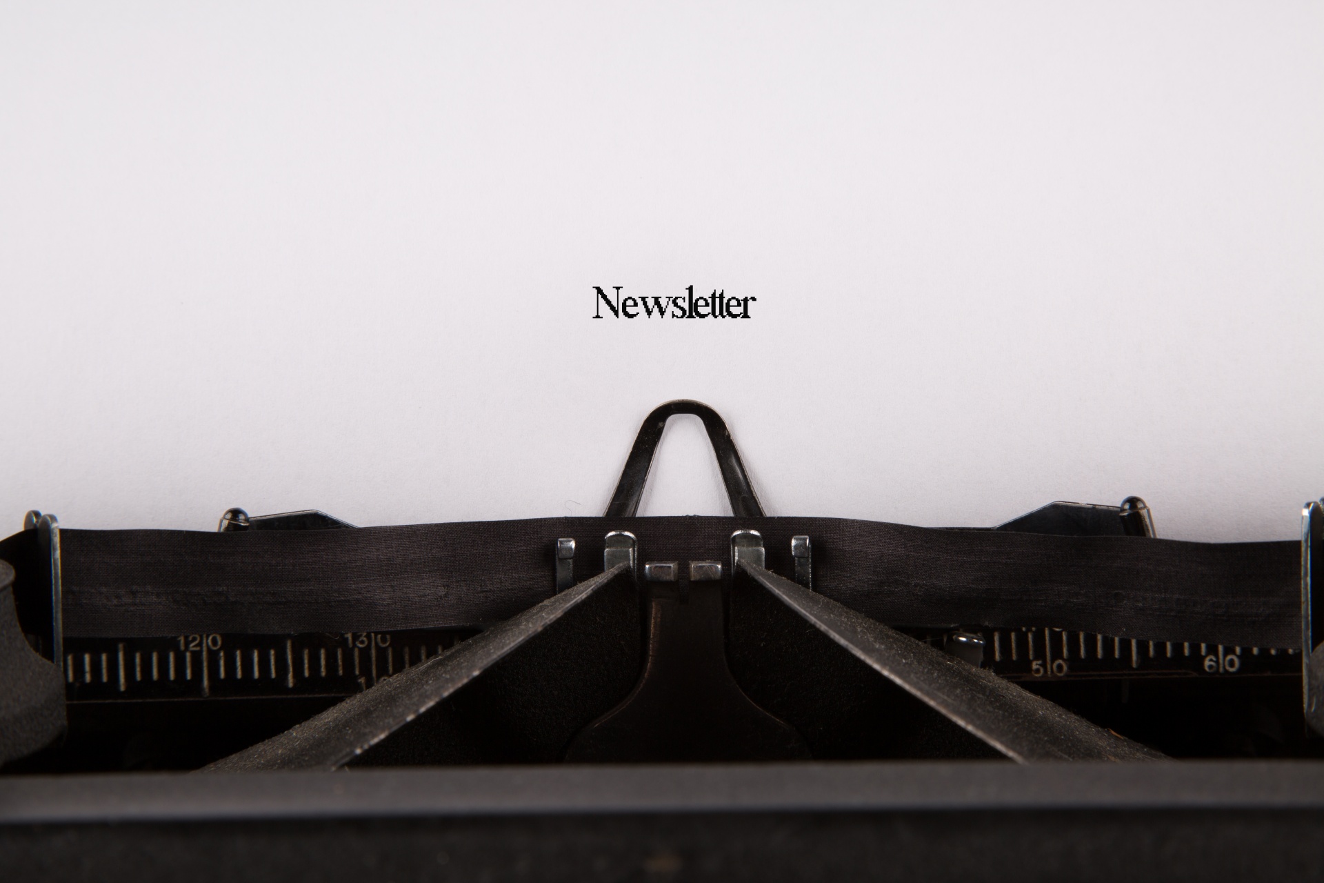 The newsletter is coming!