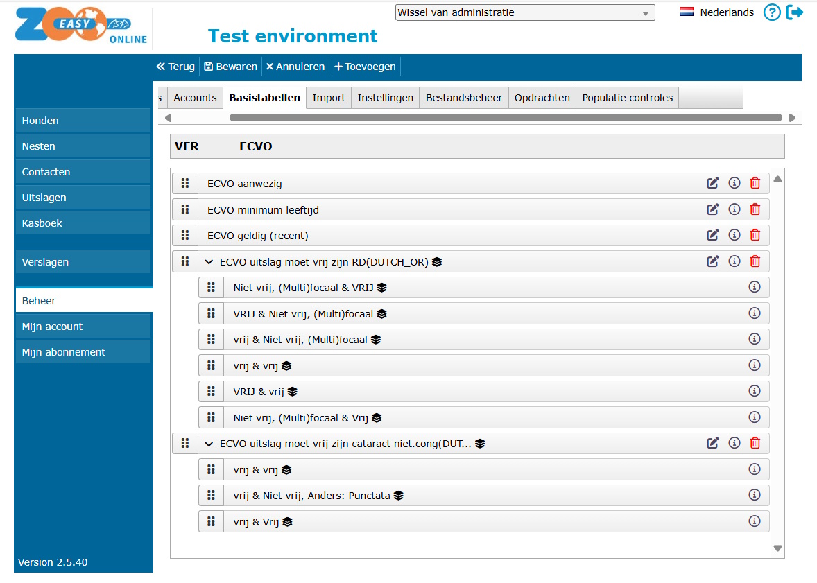Breeding regulations module update! - ZooEasy